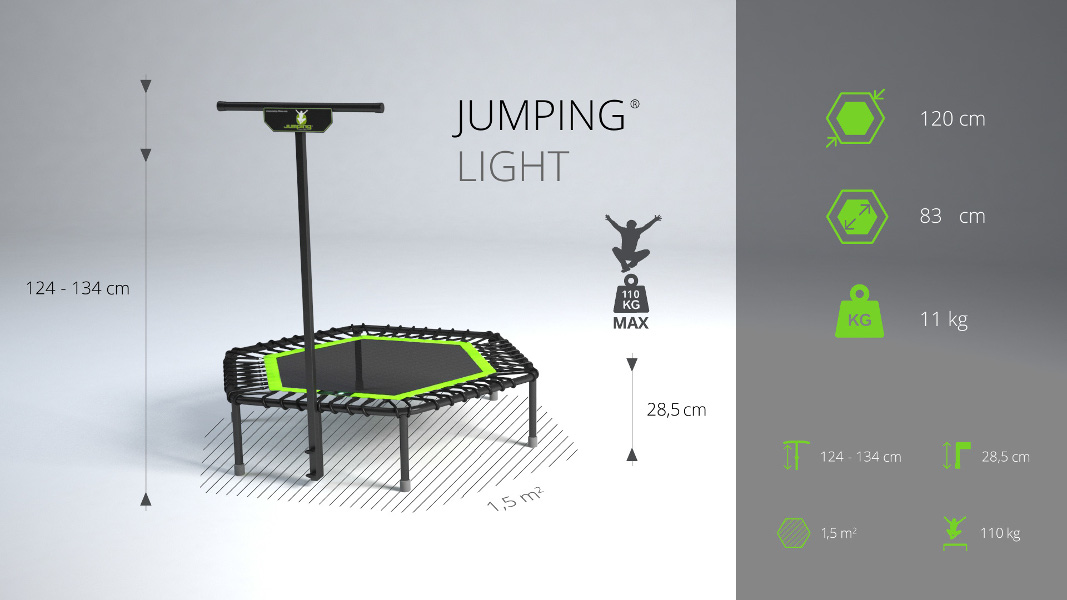 Jumping® Profi LIGHT Trampoline