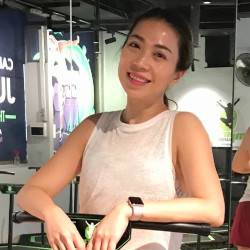 jumping fitness instructor lorraine Lim