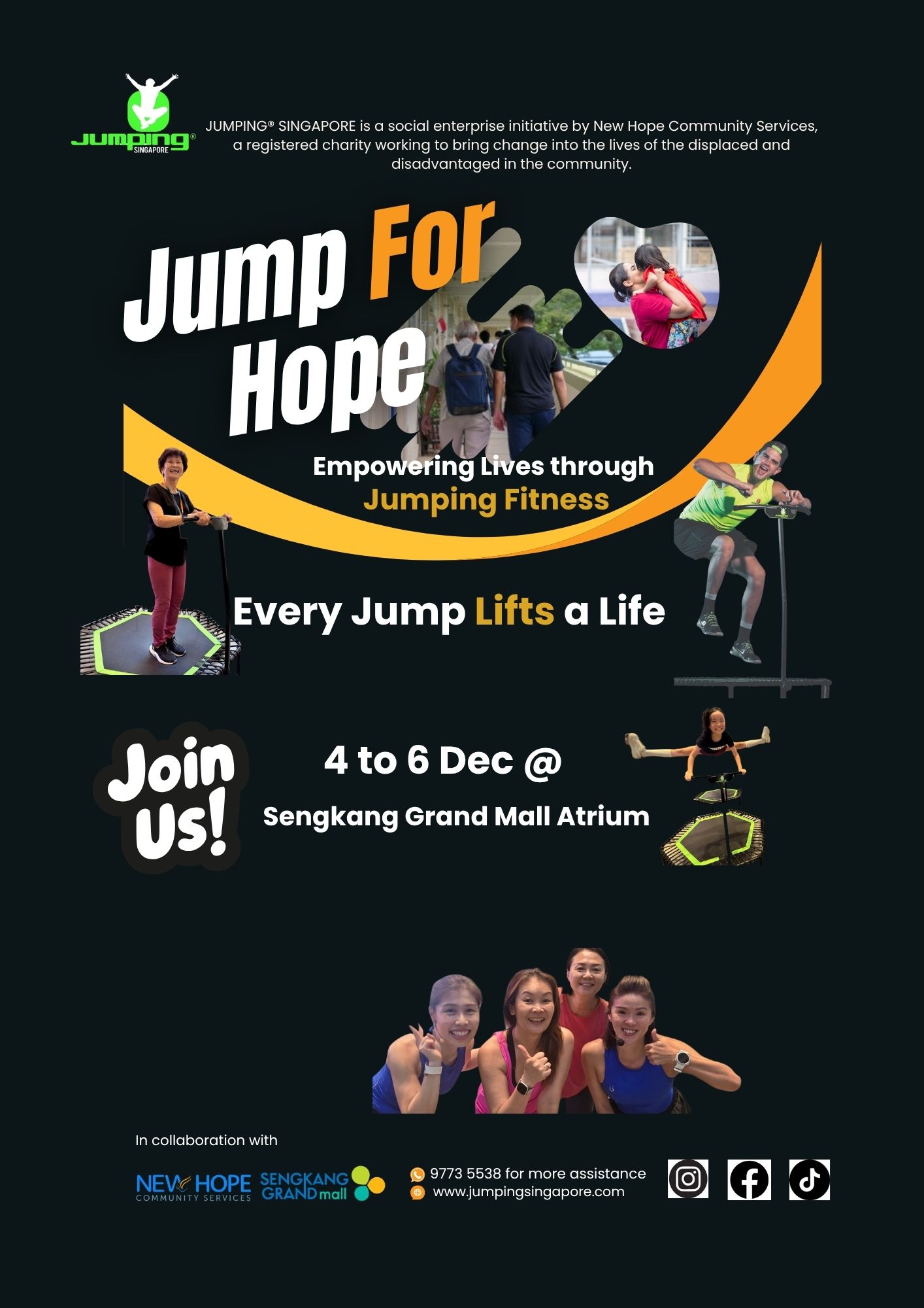 Poster - JFH @ Sengkang Grand Mall Website sign up page